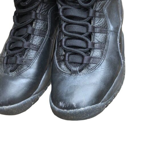 RARE 2015 Air Jordan 10 Retro New York City Size 7 Black - Picture 16 of 16